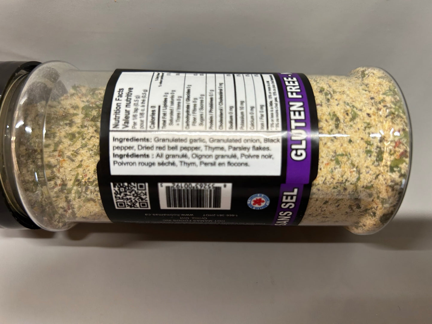 Hot Mama's Garlic Lovers Spice (No Salt)