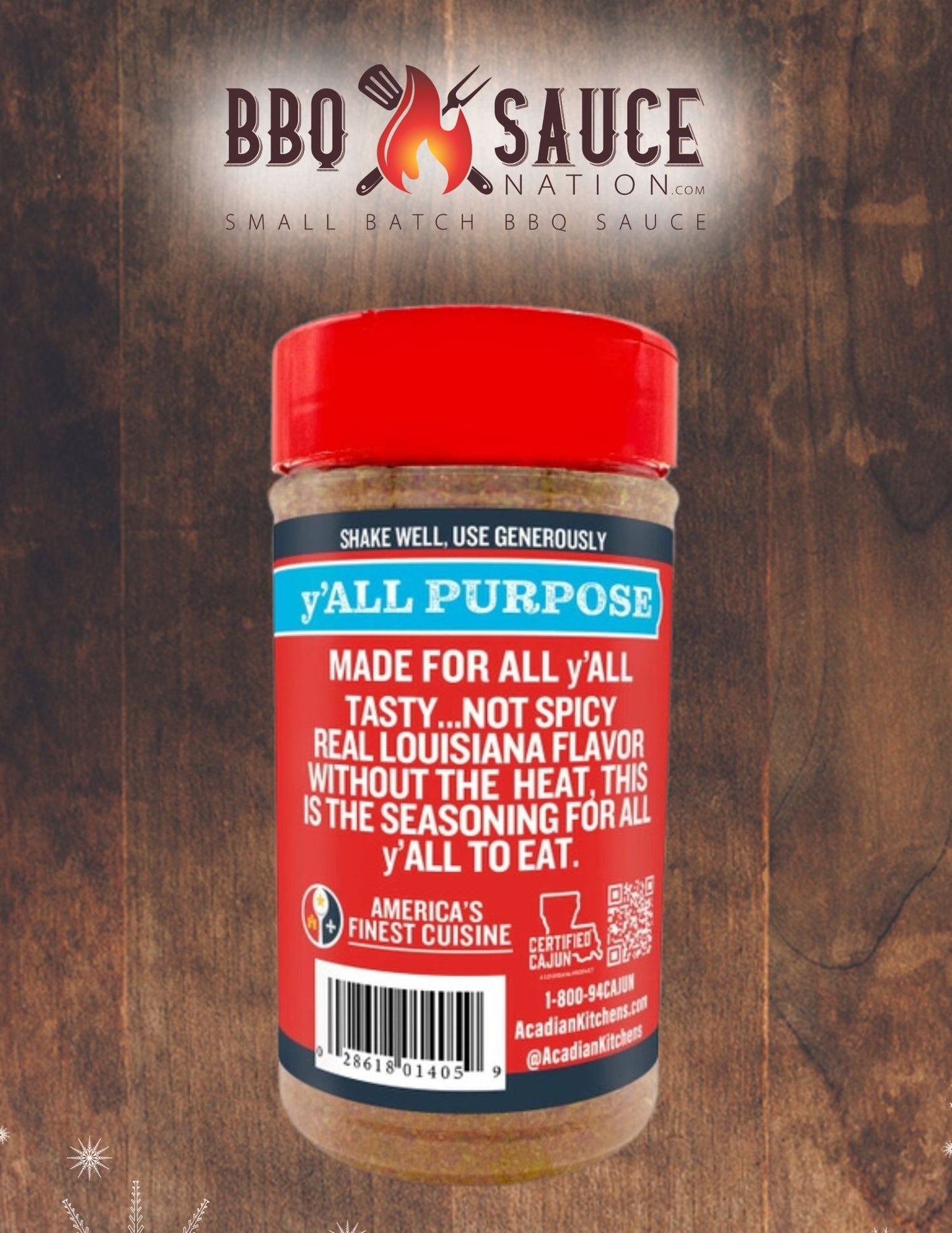 Ragin Cajun Y'all Purpose Seasoning