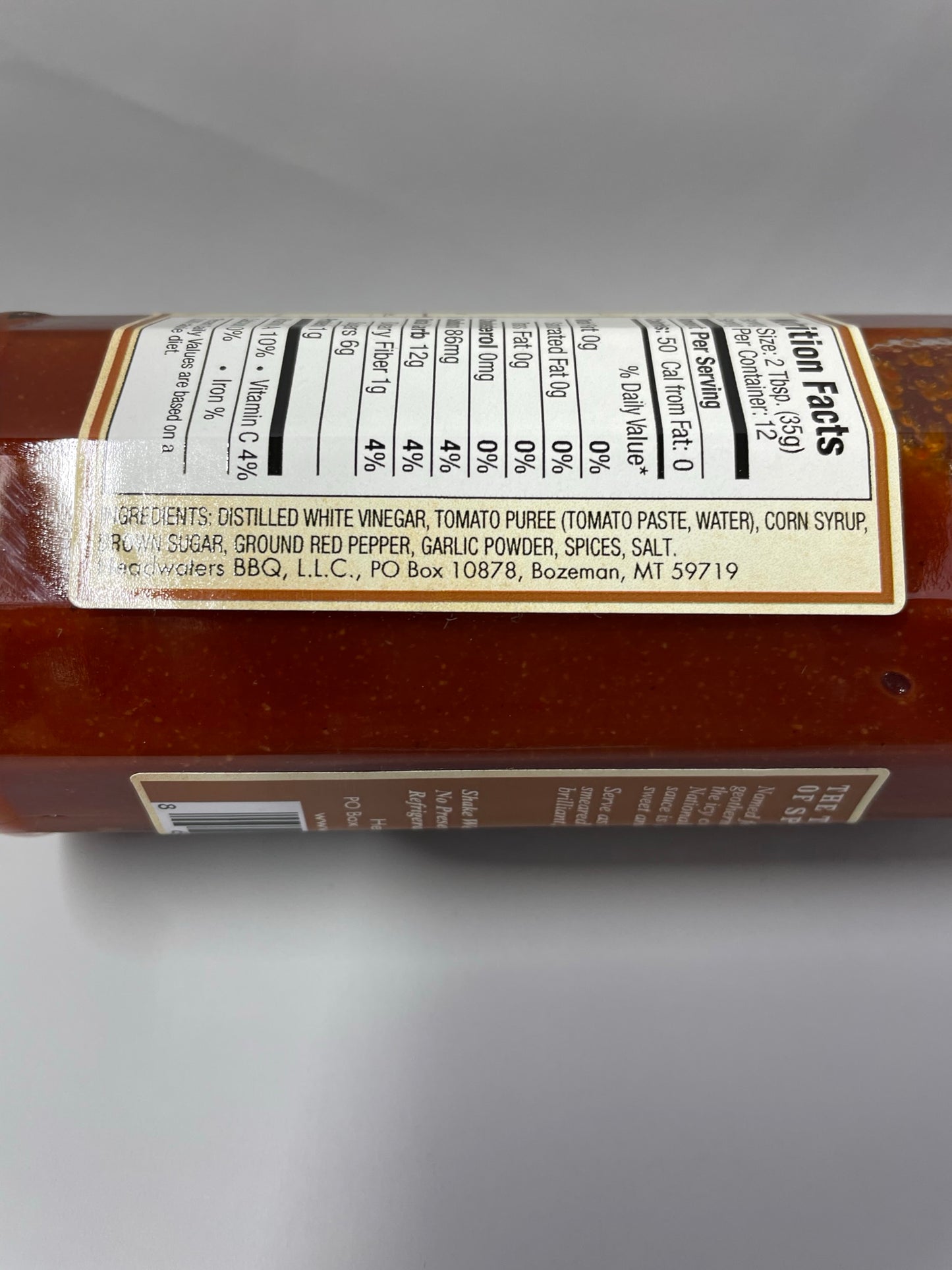 Headwaters BBQ Boiling River Spicy Sauce