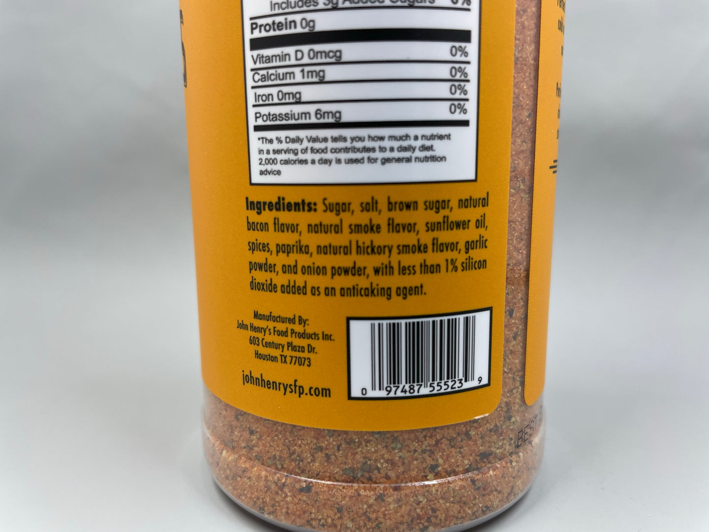 John Henry's Honey Rib Rub