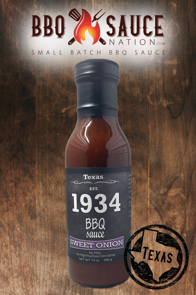 1934 Sweet Onion BBQ Sauce bbqsaucenation