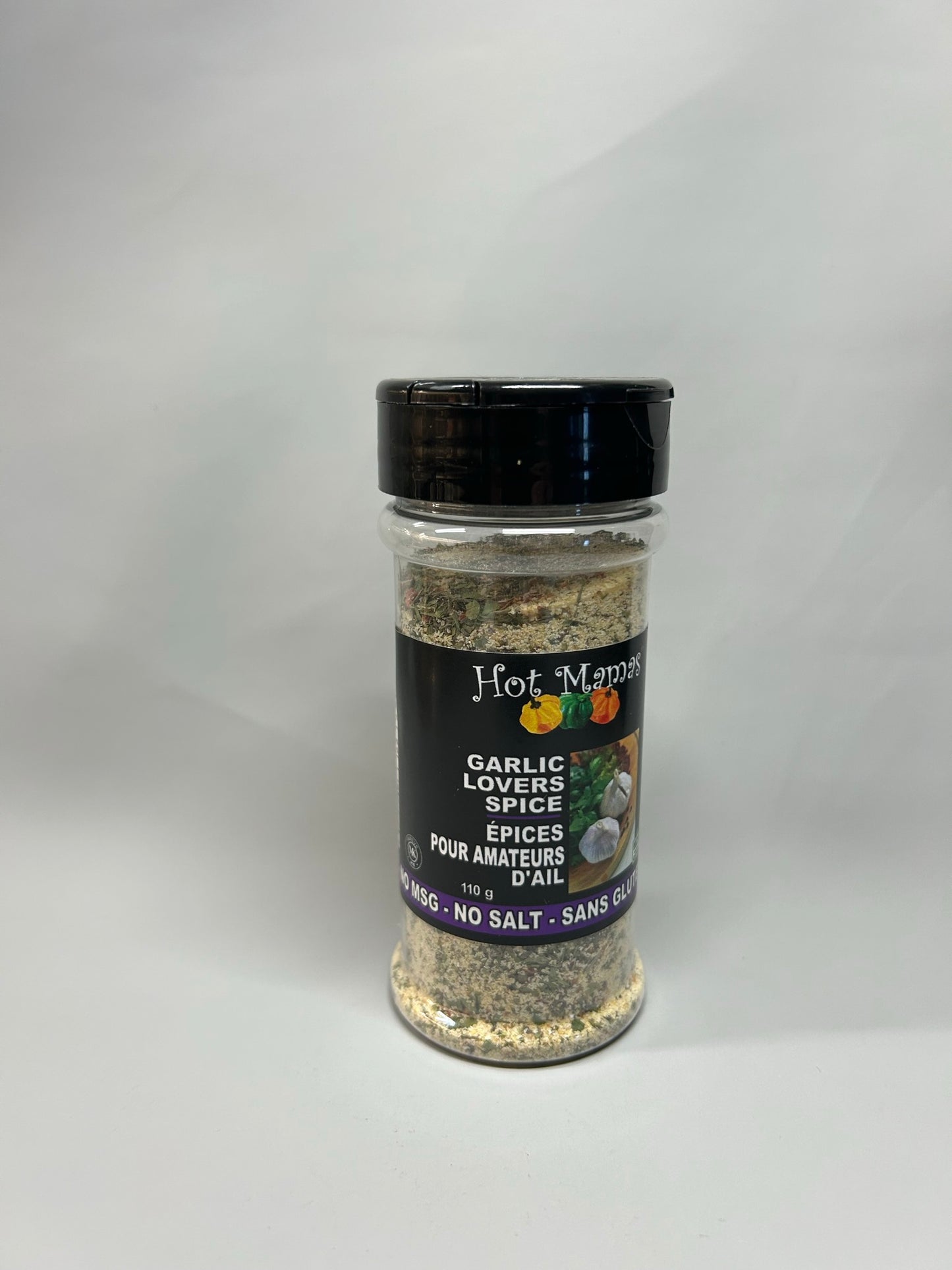 Hot Mama's Garlic Lovers Spice  (No Salt)