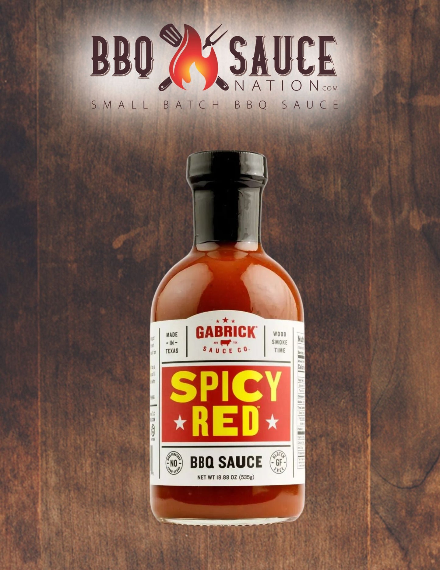 Gabrick Spicy Red BBQ Sauce