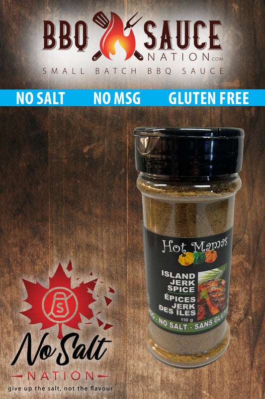 Hot Mama's Island Jerk Spice Spice (No Salt)