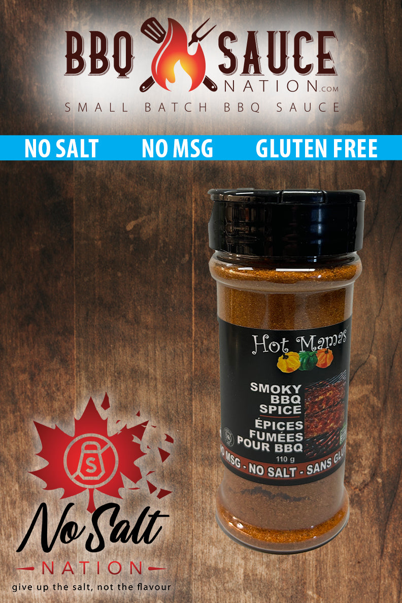 Hot Mama's Smoky BBQ Spice (No Salt)