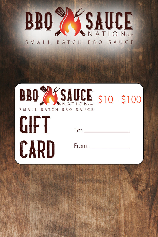 BBQ Sauce Nation Gift Card